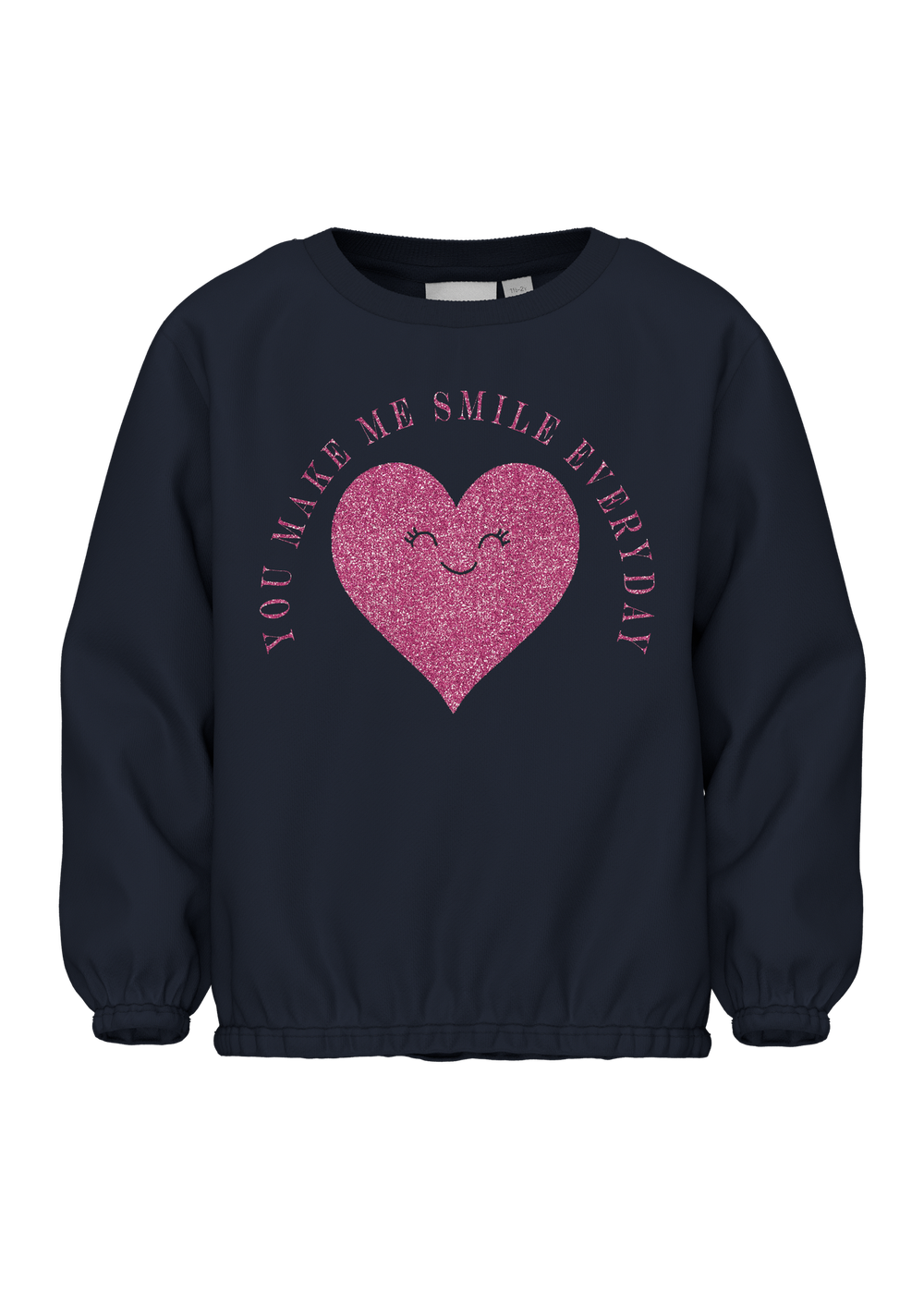 Name It Kids Navy Heart Sweatshirt (1-5yrs) - 1-1.5 Yrs Image 4