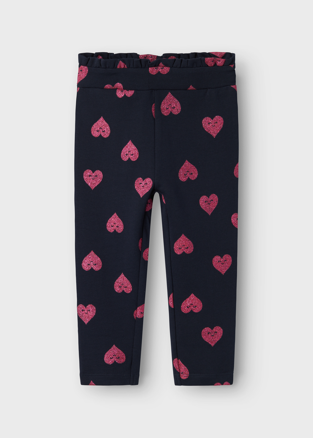 Name It Navy Heart Jogging Bottoms (1-5yrs) - 1 - 1.5 Years Image 1
