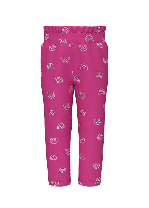 Name It Kids Pink Rainbow Jogging Bottoms (1-5yrs) - 1 - 1.5 Years Image 4