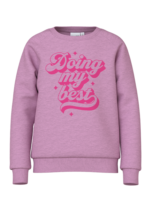 Name It Kids Pink Sweatshirt (6-12yrs) - 7-8 Yrs Image 4
