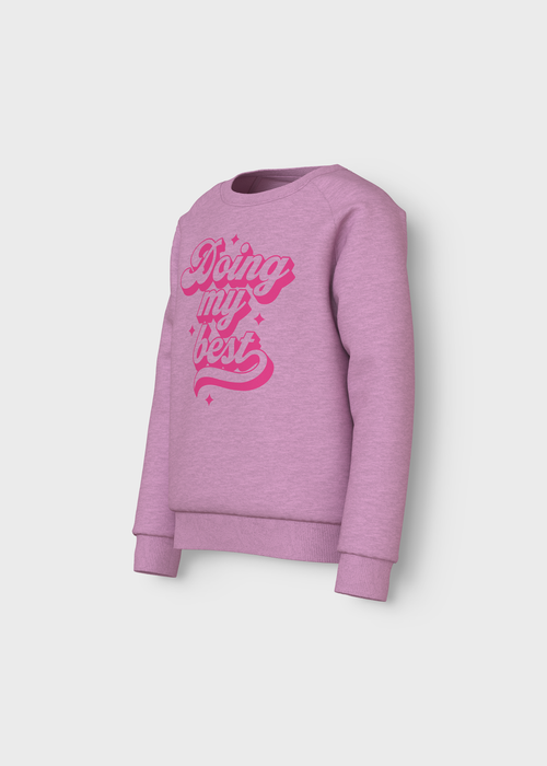 Name It Kids Pink Sweatshirt (6-12yrs) - 7-8 Yrs Image 3
