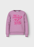 Name It Kids Pink Sweatshirt (6-12yrs) - 7-8 Yrs Image 1