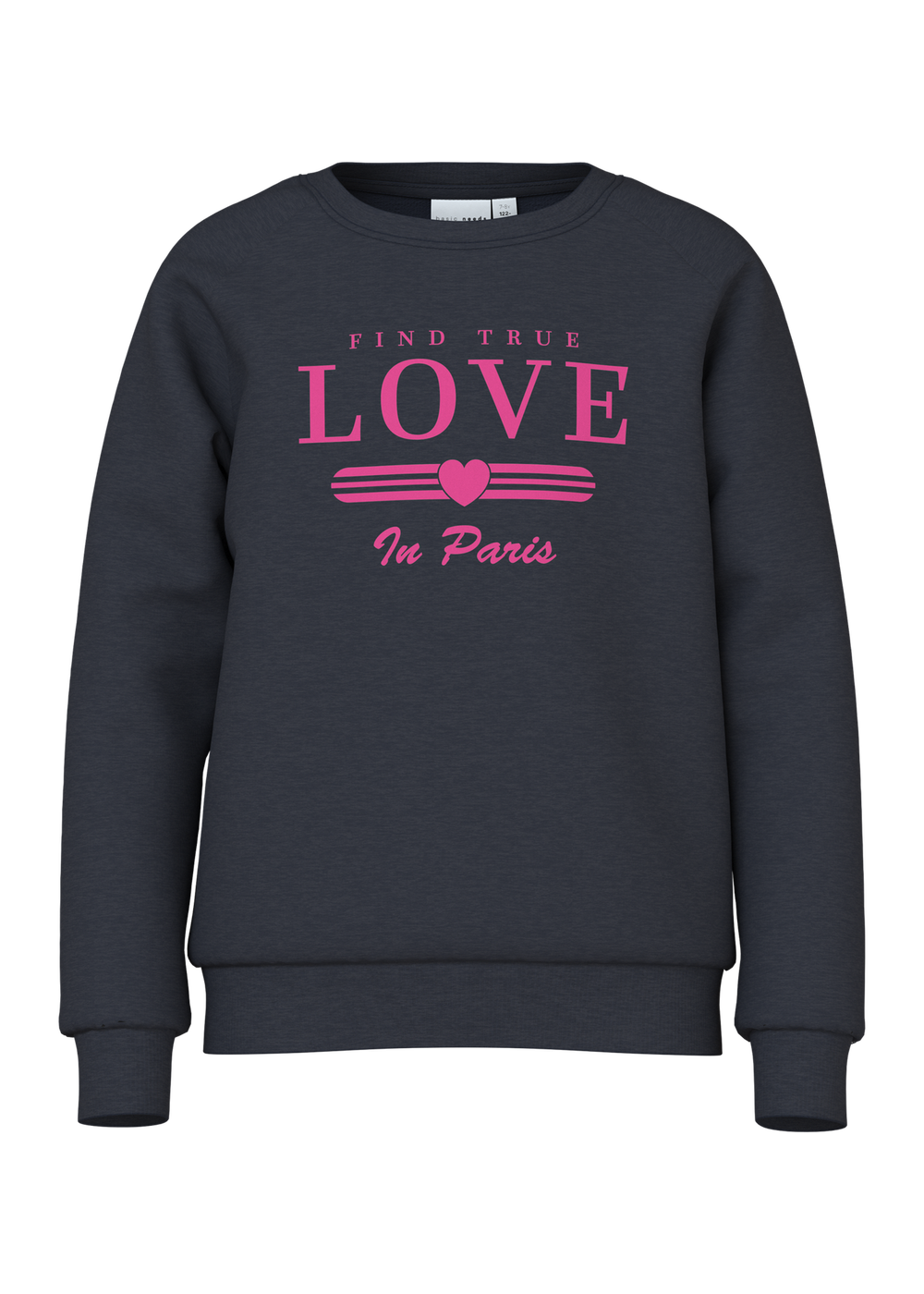 Name It Kids Navy LOVE Sweatshirt (6-12yrs) - 6 Yrs Image 4
