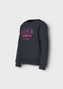 Name It Kids Navy LOVE Sweatshirt (6-12yrs) - 6 Yrs Image 3