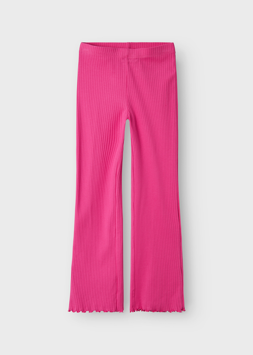 Name It Kids Pink Flared Trousers (6-12yrs) - Age 10 Years Image 1