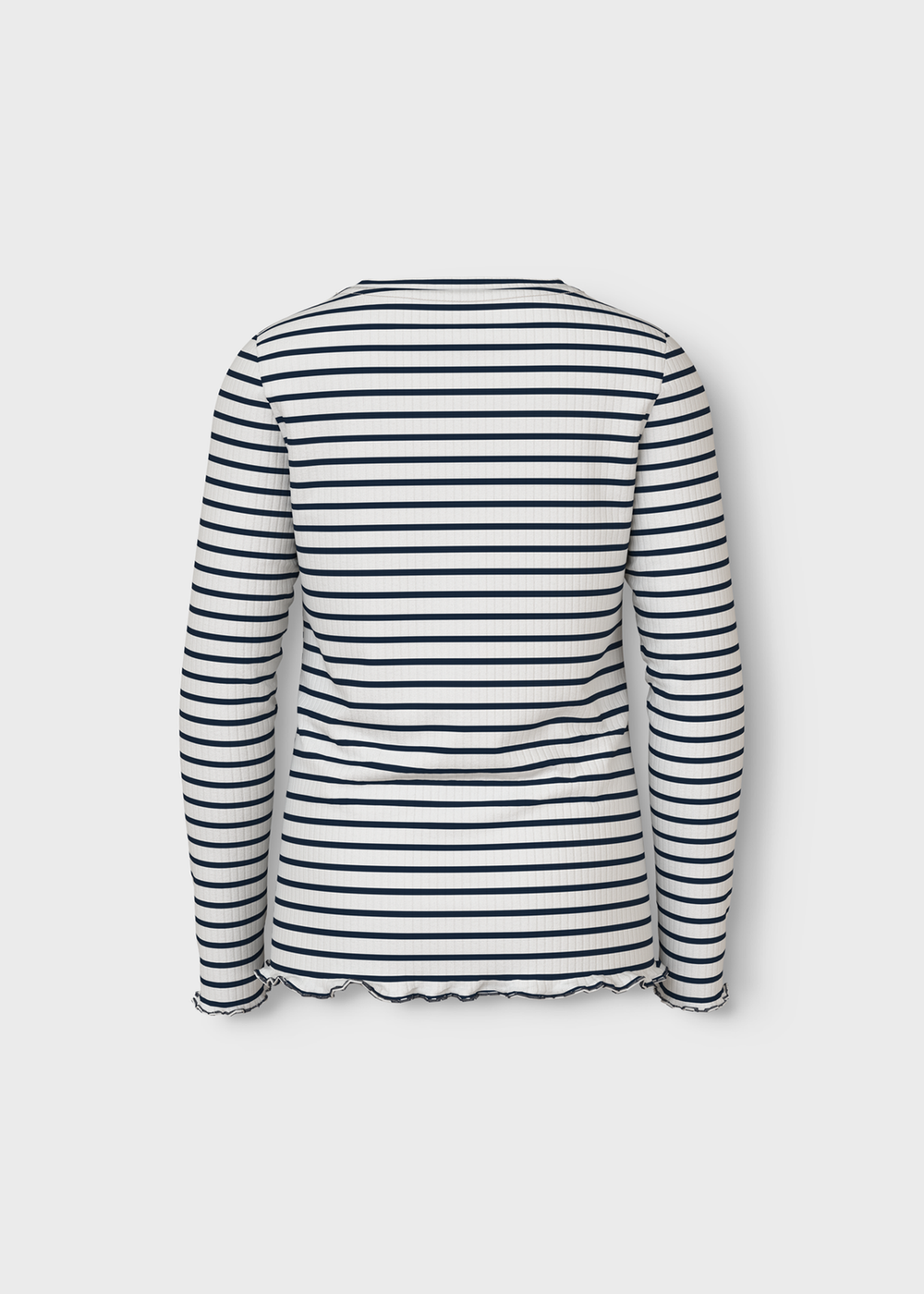 Name It Kids Monochrome Striped Ribbed T-Shirt (6-12yrs) - 6 Years Image 2