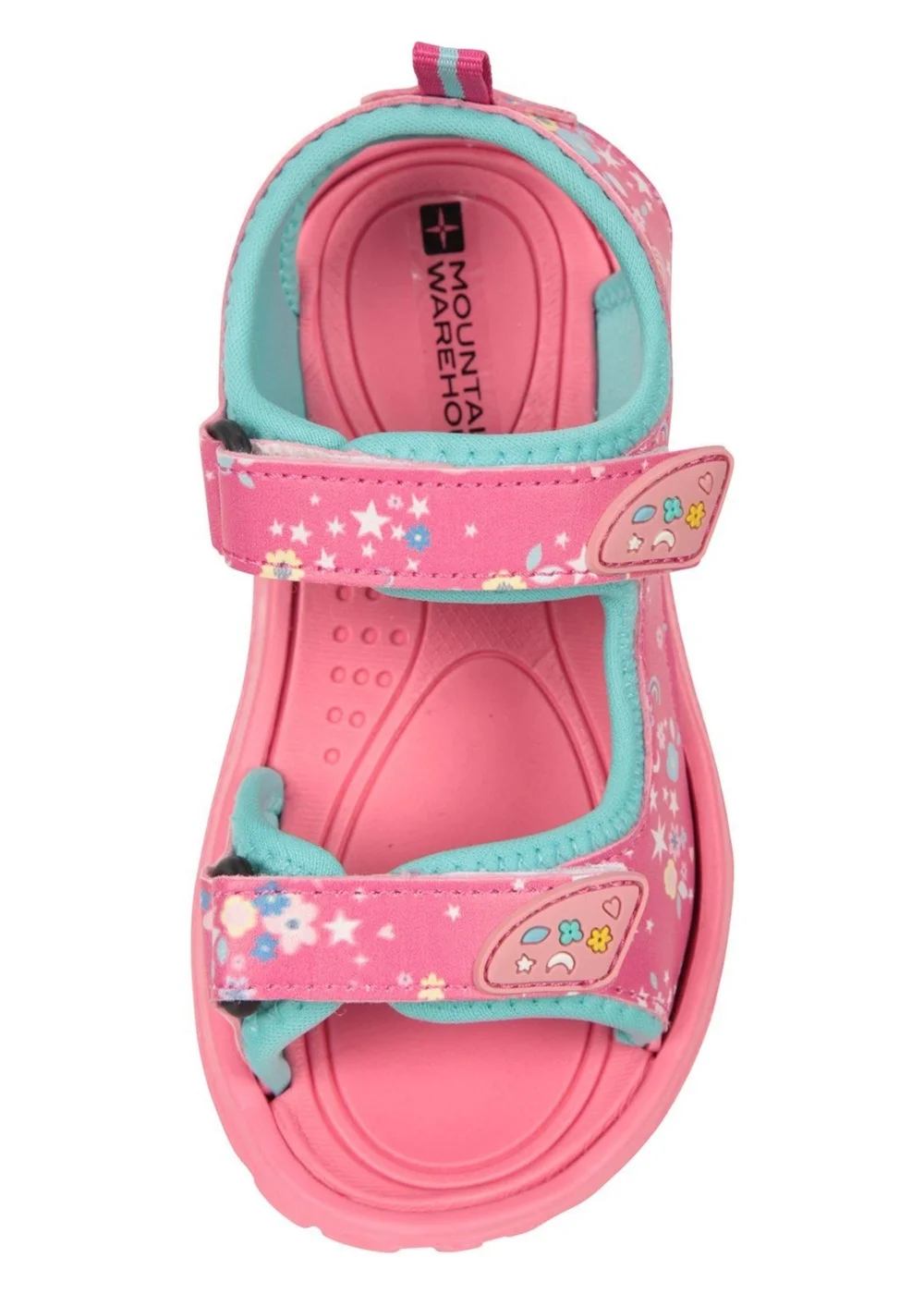 Mountain Warehouse Kids Pale Pink Sand Stars Sandals (Younger 6 - Older 2) - 1 Infants Image 5