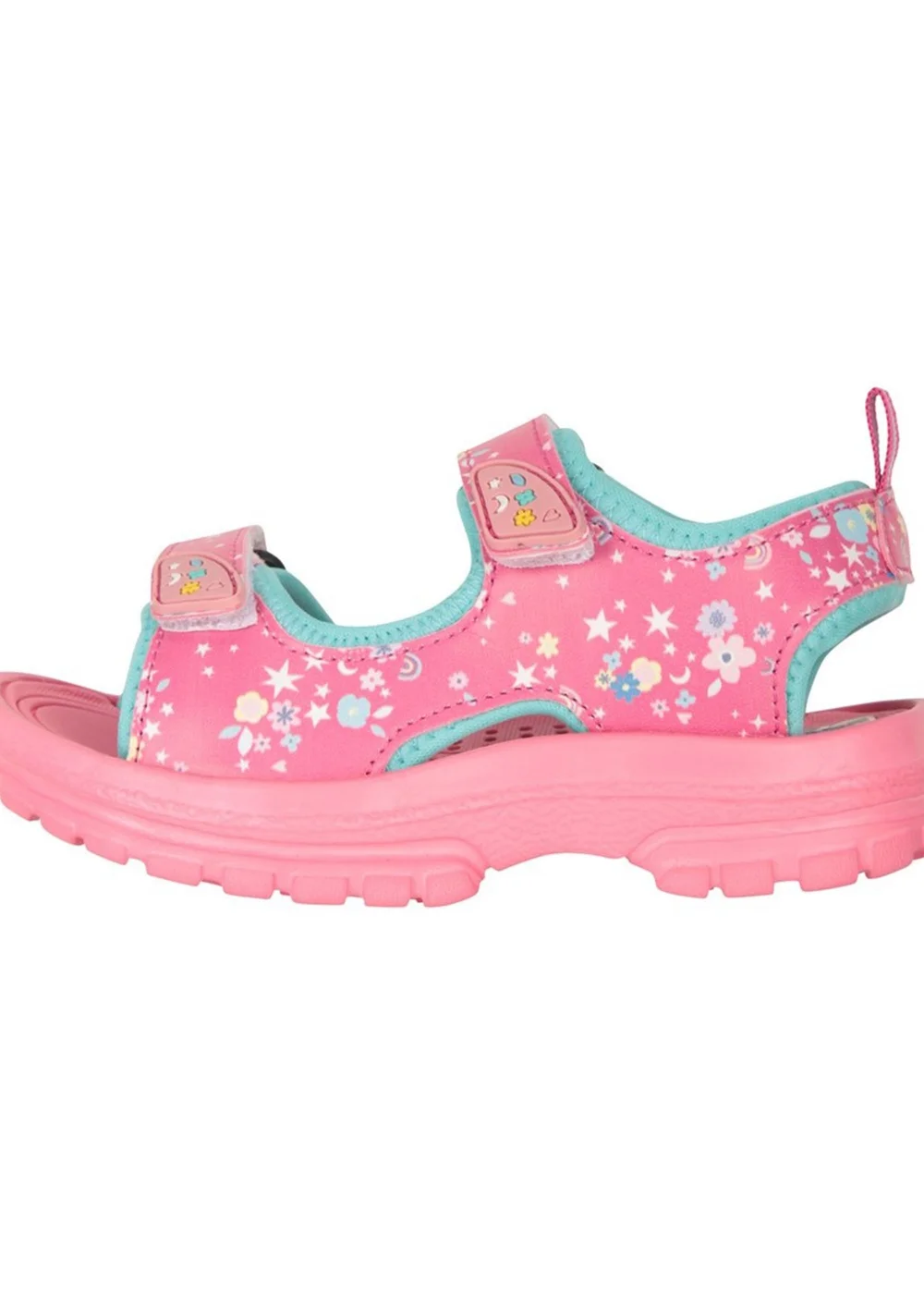 Mountain Warehouse Kids Pale Pink Sand Stars Sandals (Younger 6 - Older 2) - 1 Infants Image 2