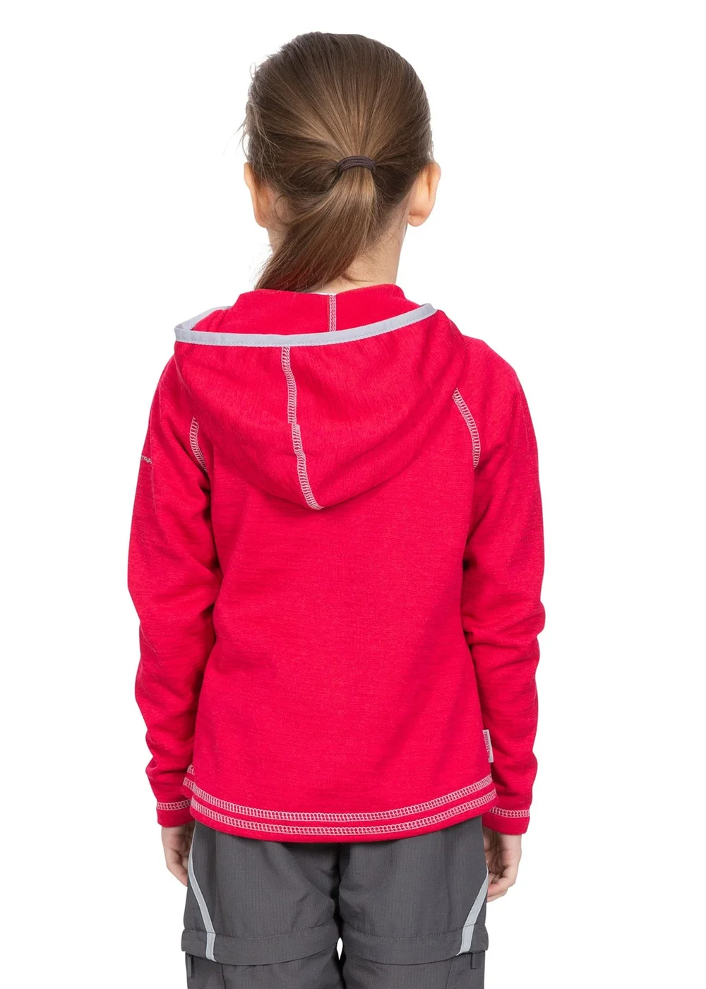Trespass Kids Raspberry Goodness Full Zip Hooded Fleece Jacket (3-12yrs) - Age 2 - 3 Years Image 2