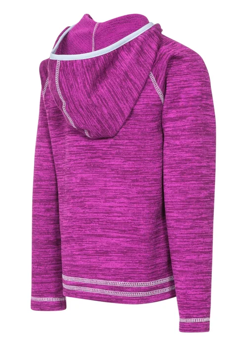 Trespass Kids Purple Goodness Full Zip Hooded Fleece Jacket (3-12yrs) - 2-3 Yrs Image 3