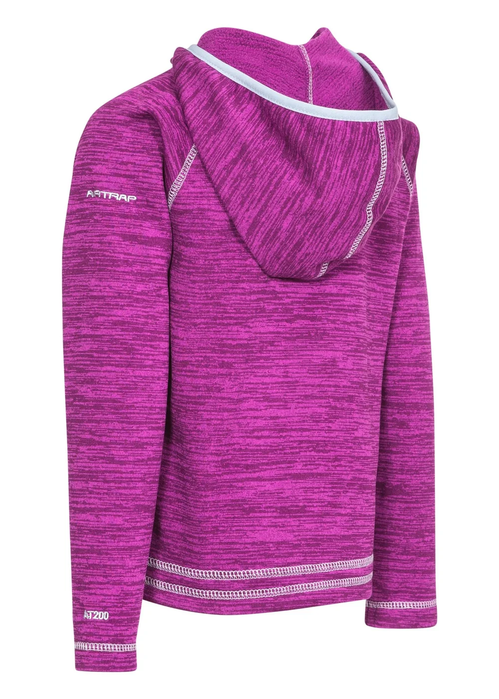 Trespass Kids Purple Goodness Full Zip Hooded Fleece Jacket (3-12yrs) - 2-3 Yrs Image 2