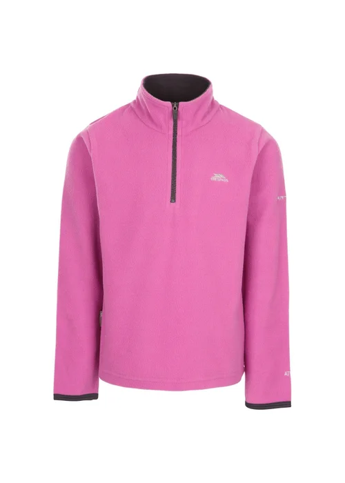 Trespass Girls Pink Sybil Micro Fleece (2-12yrs) - 2-3 Yrs Image 1