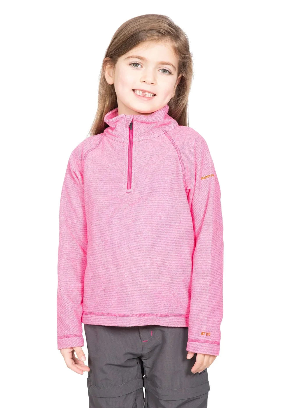 Trespass Girls Soft Pink Meadows Fleece (2-12yrs) - Age 9-10 Years Image 4