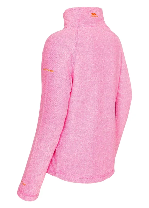 Trespass Girls Soft Pink Meadows Fleece (2-12yrs) - Age 9-10 Years Image 2
