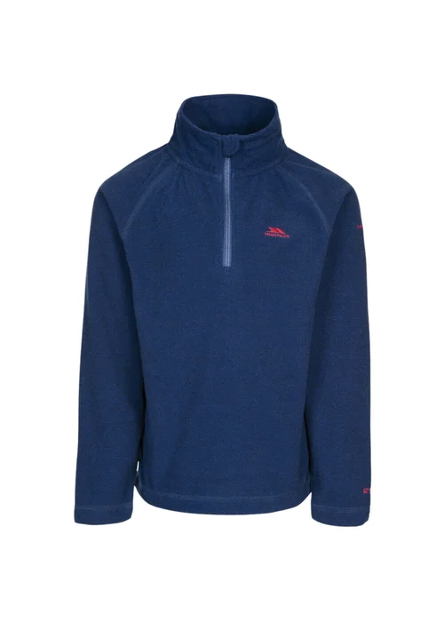 Trespass Kids Navy Keynote Fleece (2-12yrs) - 5-6 Yrs Image 1