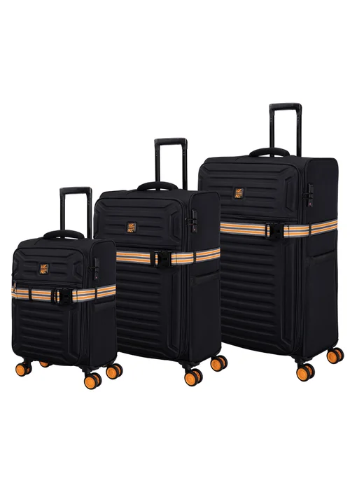 BritBag Azerley Black Suitcase with TSA Lock - Cabin Image 1