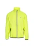 Trespass Yellow Retract Hi-Vis Packaway Waterproof Jacket. - XL Image 1