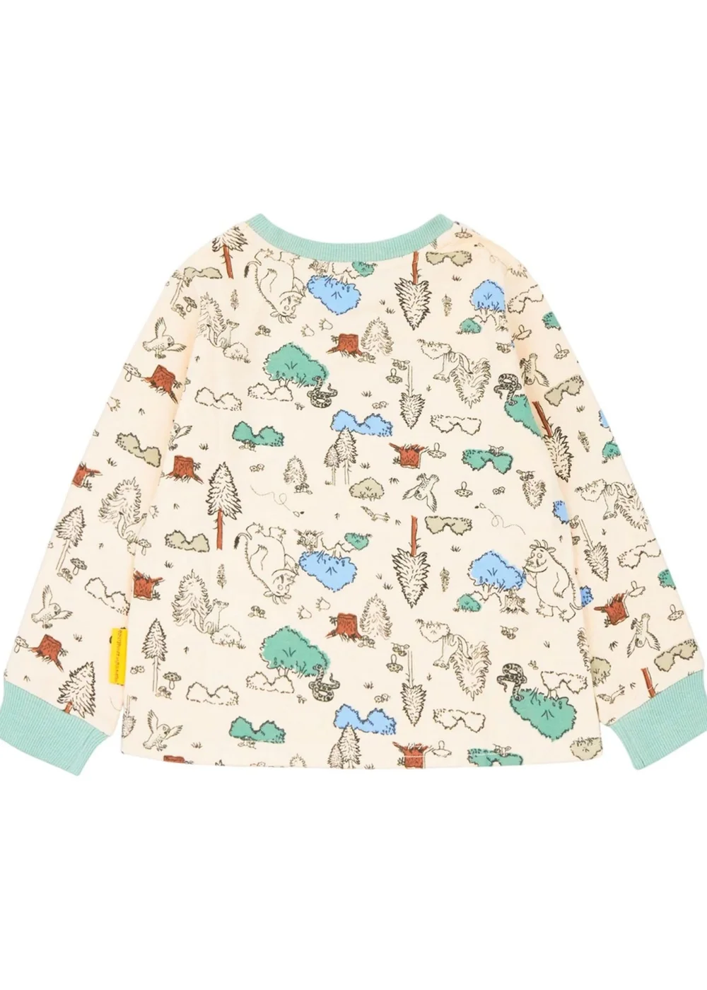 The Gruffalo Kids Mint Embroidered Pyjama Set (1.5-6yrs) - Age 2 - 3 Years Image 2