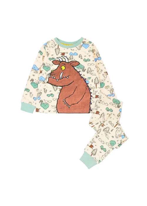 The Gruffalo Kids Mint Embroidered Pyjama Set (1.5-6yrs) - Age 2 - 3 Years Image 1