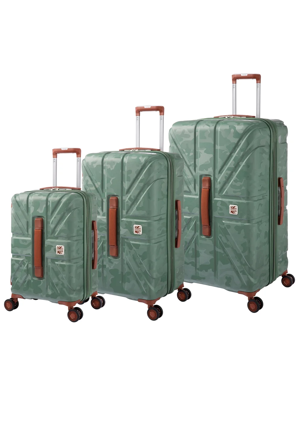 BritBag Okavango Green Tea Suitcase - Cabin Image 1