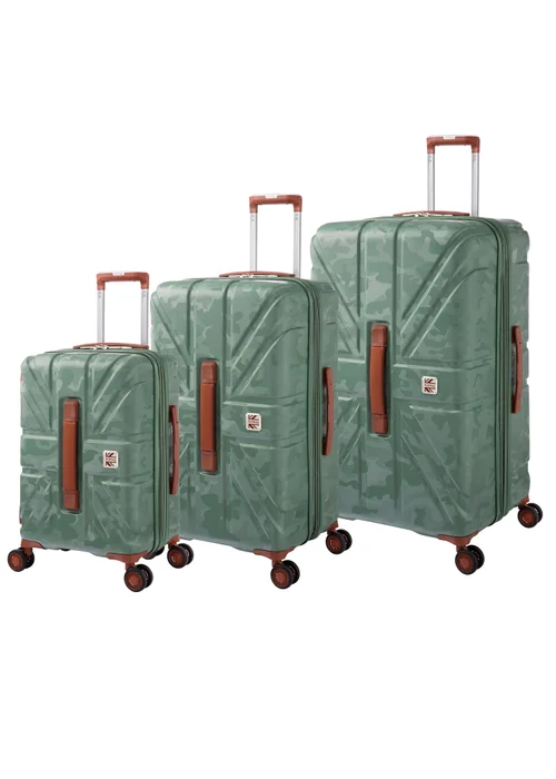 BritBag Okavango Green Tea Suitcase - Cabin Image 1