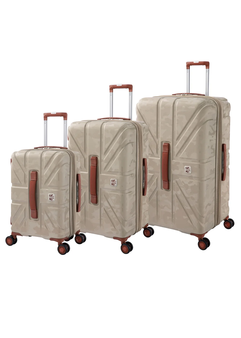 BritBag Okavango Beige Cement Suitcase - Cabin Image 1