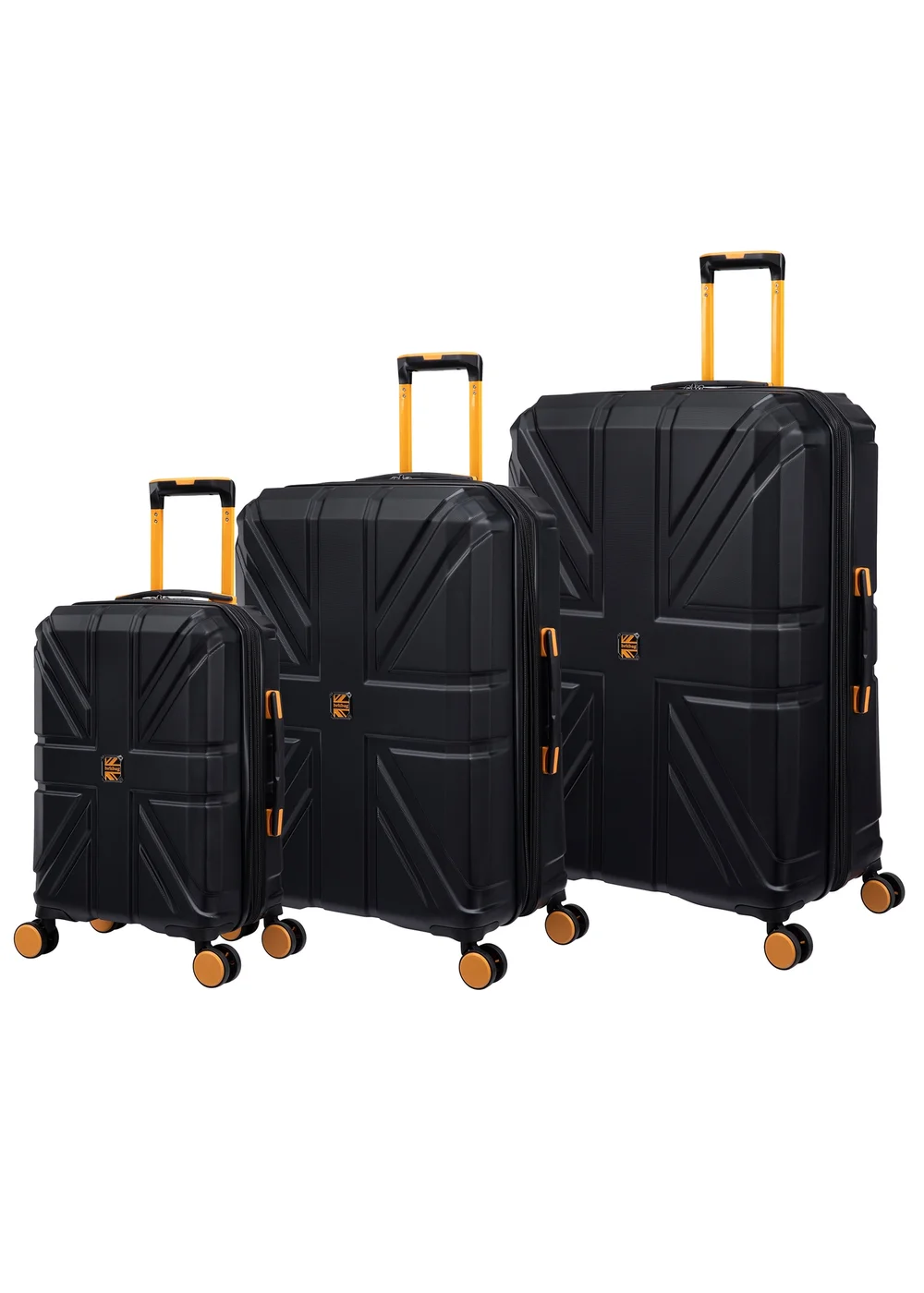 BritBag Vesuvius Black Suitcase - Cabin Image 1