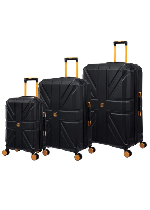 BritBag Vesuvius Black Suitcase - Cabin Image 1