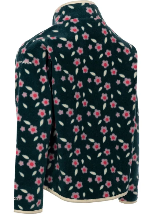 Trespass Girls Green Sibyilla Fleece Jacket (2-12yrs) - 7-8 Yrs Image 2