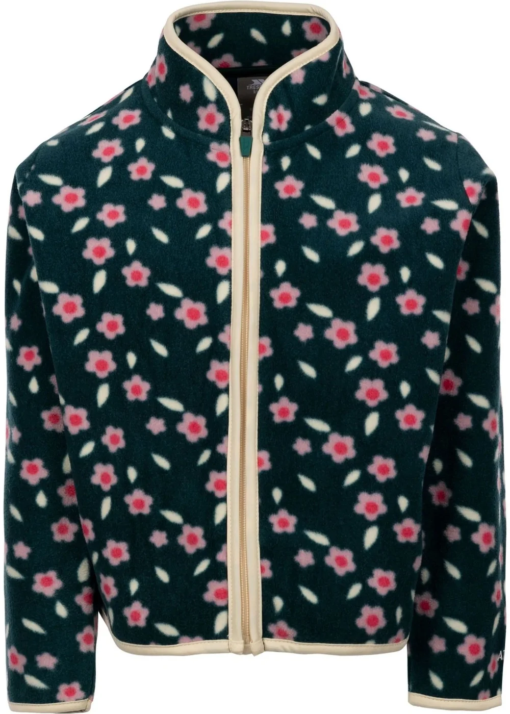 Trespass Girls Green Sibyilla Fleece Jacket (2-12yrs) - 7-8 Yrs Image 1