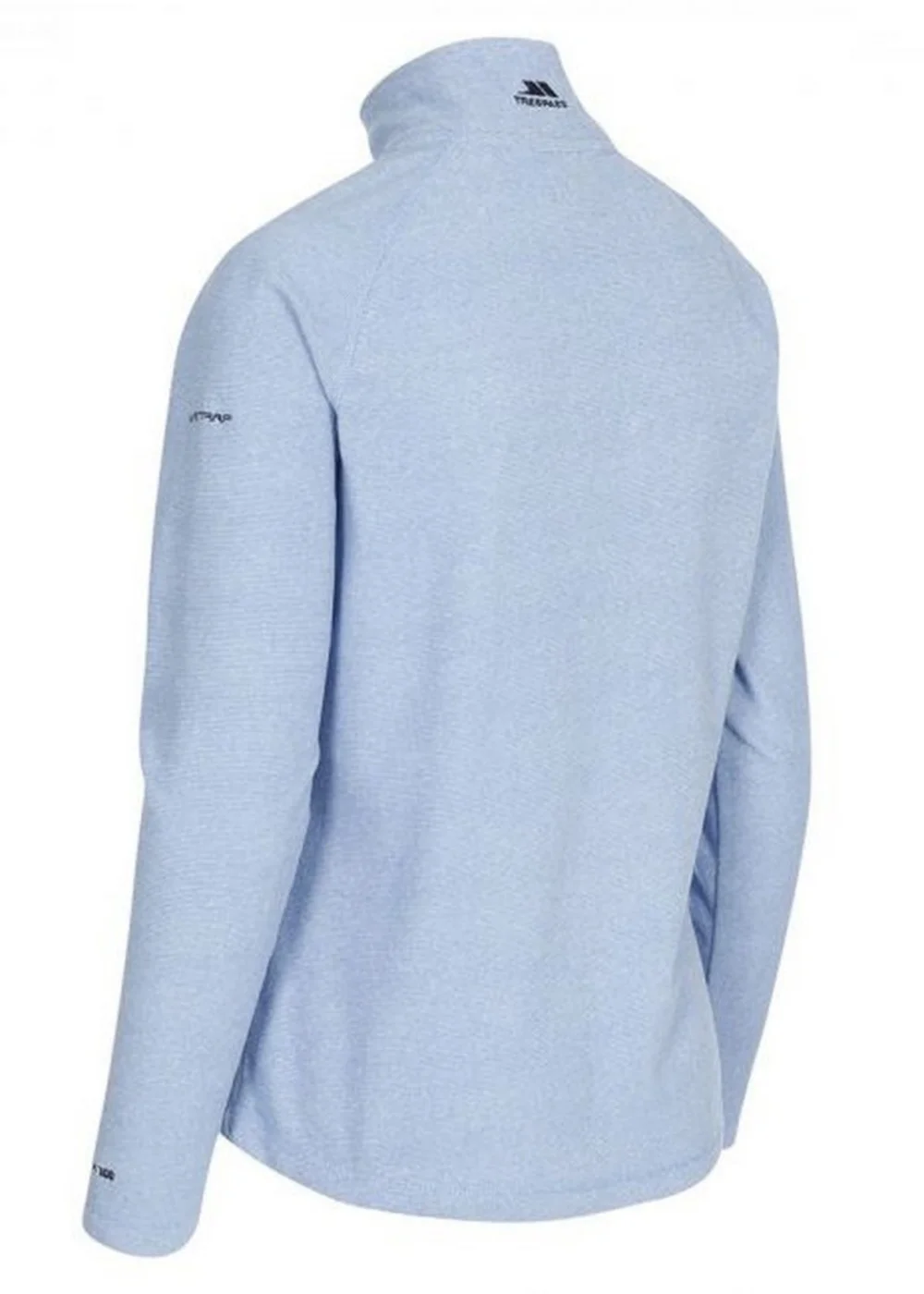 Trespass Denim Blue Meadows Fleece Top - XS Image 2