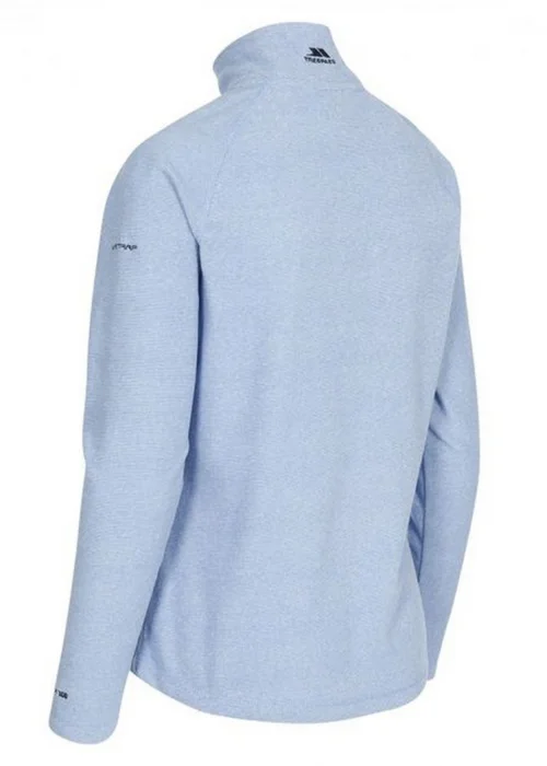 Trespass Denim Blue Meadows Fleece Top - XS Image 2
