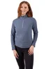Trespass Navy Meadows Fleece Top - S Image 1