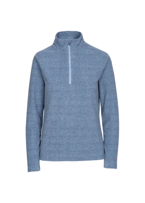 Trespass Navy Meadows Fleece Top - S Image 3