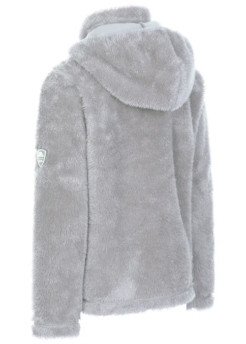 Trespass Girls Light Grey Violetta Fluffy Fleece Jacket (2-12yrs) - 2-3 Yrs Image 2
