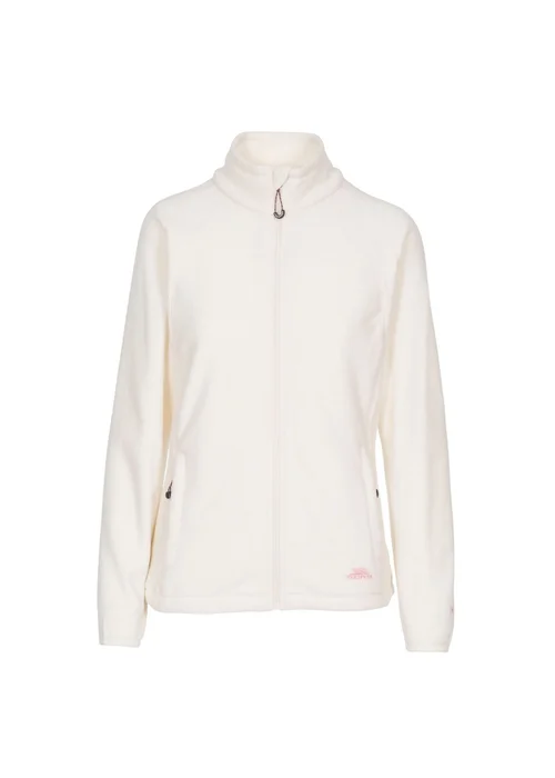 Trespass White Nonstop Fleece Jacket - L Image 1