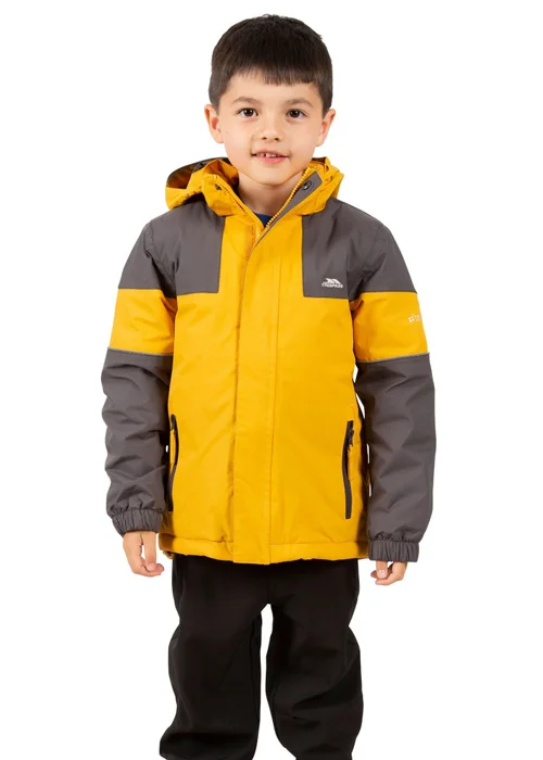 Trespass Boys Brown Unlock Waterproof Jacket (2-12yrs) - 2-3 Yrs Image 3