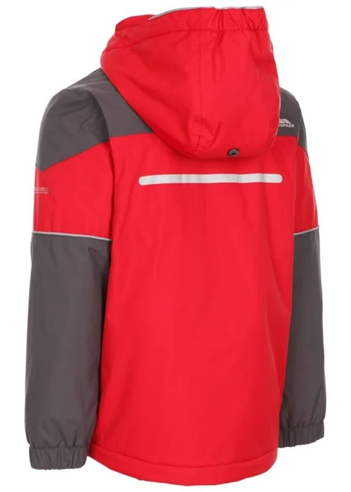 Trespass Boys Red Unlock Waterproof Jacket (2-12yrs) - 2-3 Yrs Image 2