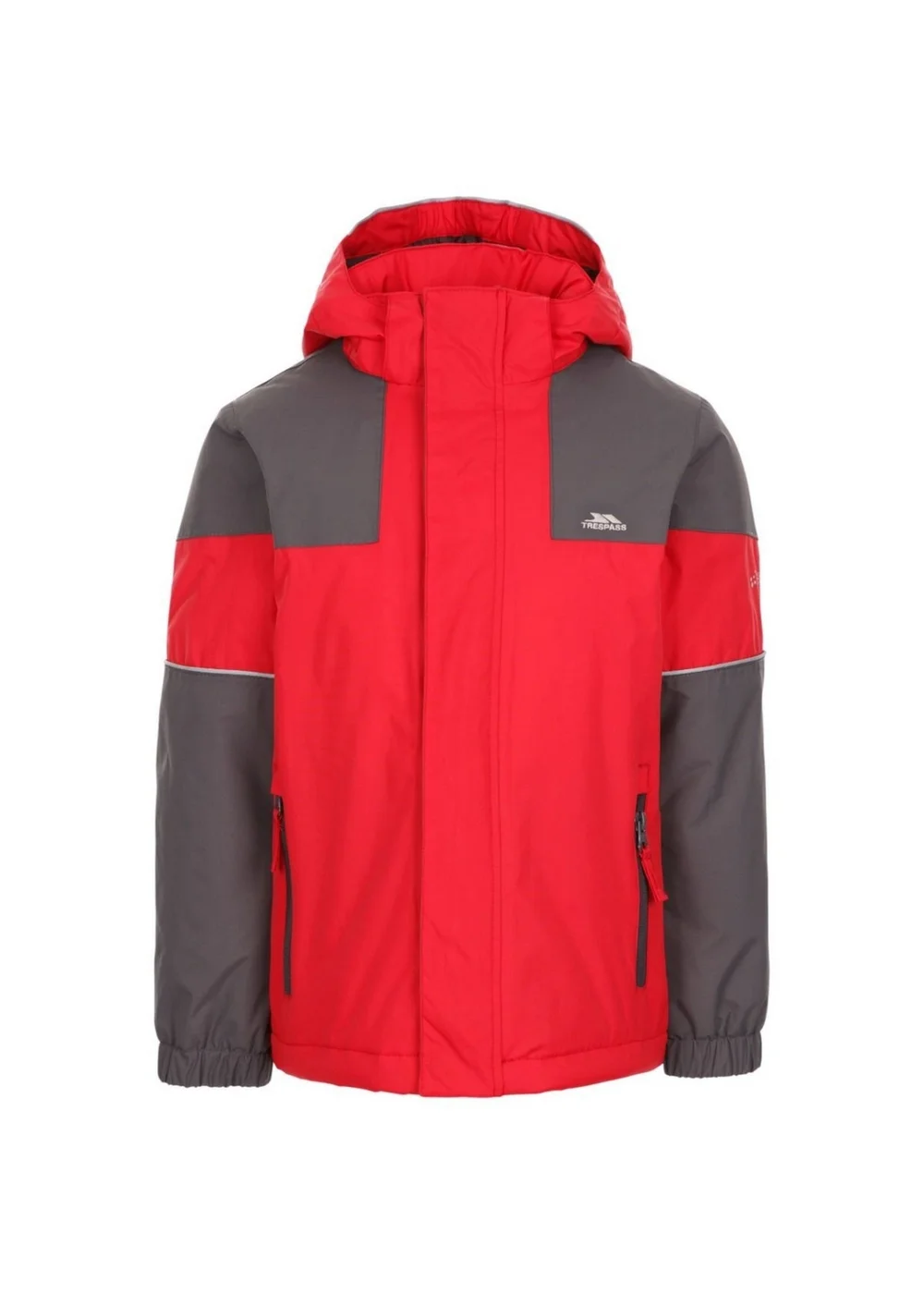 Trespass Boys Red Unlock Waterproof Jacket (2-12yrs) - 2-3 Yrs Image 3