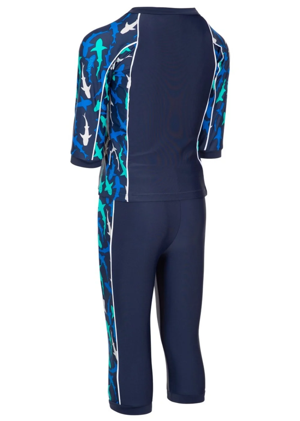 Trespass Kids Blue Smiley Shark Swim Set (2-12yrs) - 2-3 Yrs Image 5