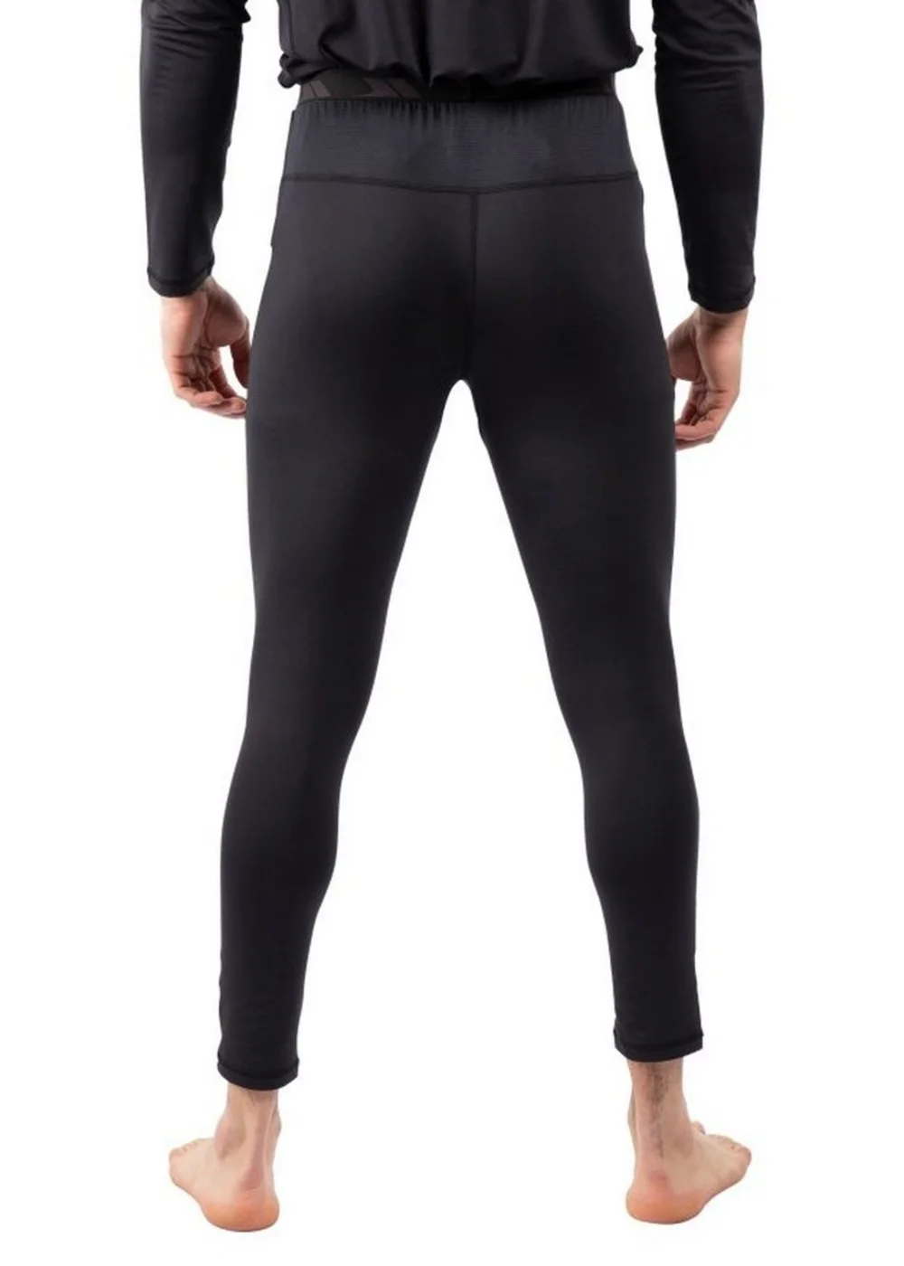 Trespass Black Leon Base Layer Bottoms - 2XS Image 2