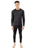 Trespass Black Nate Base Layer Top - Extra Large Image 1