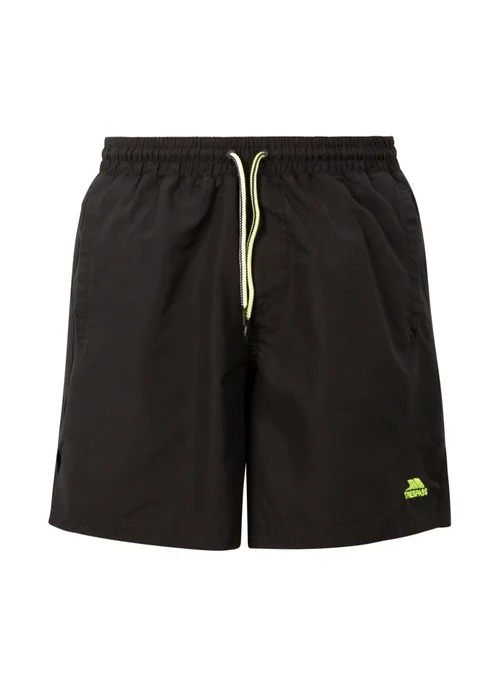 Trespass Black Granvin Swim Shorts - XS Image 1