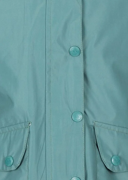 Trespass Girls Green Drizzling Waterproof Jacket (2-12yrs) - 3-4 Yrs Image 3