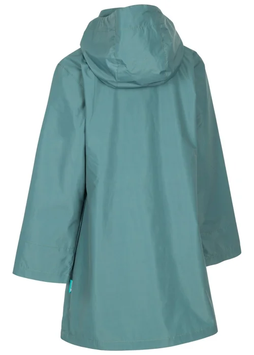 Trespass Girls Green Drizzling Waterproof Jacket (2-12yrs) - 3-4 Yrs Image 2