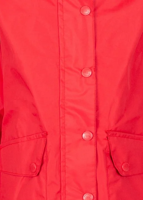 Trespass Girls Red Drizzling Waterproof Jacket (2-12yrs) - 3-4 Yrs Image 3