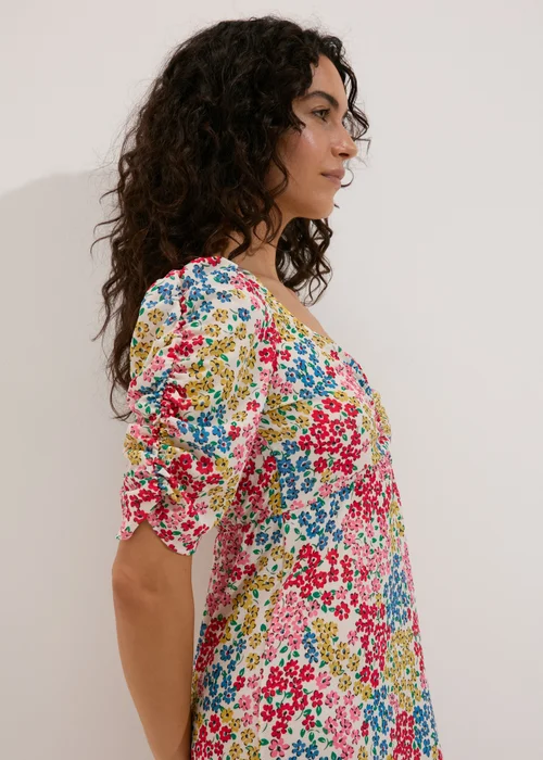 Multicoloured Midi Dress - 8 Image 3