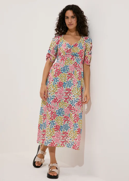 Multicoloured Midi Dress - 8 Image 1
