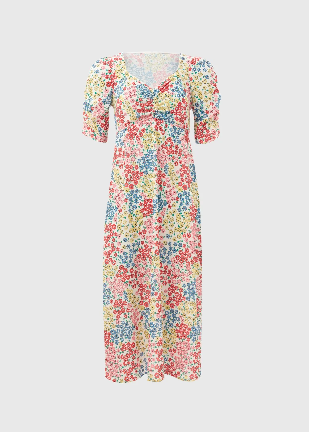 Multicoloured Midi Dress - 8 Image 5