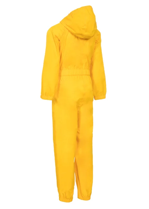 Trespass Baby Yellow Button Rain Suit (1-2yrs) - 1.5-2 Yrs Image 2